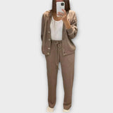 Chantal – Set van cardigan en broek