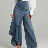 Amelia - Wikkel Denim Broek