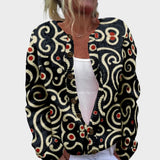 Gabriela – Herfstbloemen cardigan