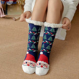 Myrthe | Kersthuissokken met kerstboom en cadeautjes
