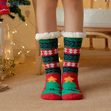 Myrthe | Kersthuissokken met kerstboom en cadeautjes