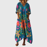 Maxi-jurk met Kleurrijk Patroon