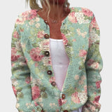 Vera - Lente bloemen cardigan