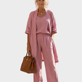 Linnea - Lichte linnen set