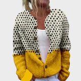 Madalena - Herfstbloemen cardigan