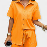 Karolína - Comfortabele set met een shirt en shorts