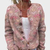 Raquel - Herfst bloemen cardigan