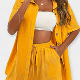 Marie - Set van een blouse en shorts