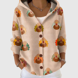 Brenda | Comfortabele gebreide cardigan met capuchon