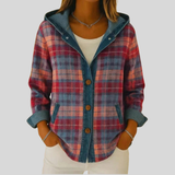 Hennie | Gevoerde geruite shacket