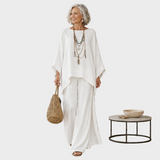 Beata - Elegante Linnen Kleding Set in Twee Delen