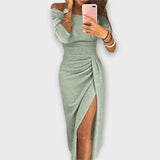 Lena - Elegante jurk met blote schouders