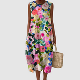 Meda - Dagelijkse Midi Jurken