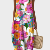 Deborah - Zorgeloze Midi-jurk