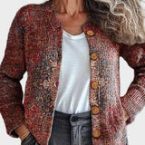 Belindra™ - Cardigan met Boho Patroon