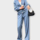 Chantal – Set van cardigan en broek