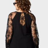 Celina - klassieke midi-jurk voor speciale gelegenheden