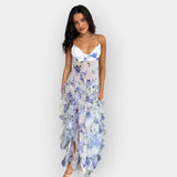Maxi Jurk met Ruffles