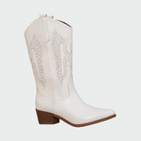 Elena - Leren western cowboylaarzen