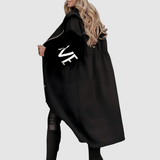 Lucie - Elegante Mantel met Kap