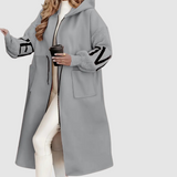 Lucie - Elegante Mantel met Kap