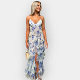Maxi Jurk met Ruffles