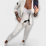 Greta | Elegant Set van Top, Jas en Broek