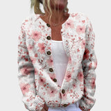 Sofia - Herfstbloemen cardigan