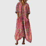 Maxi-jurk met Kleurrijk Patroon