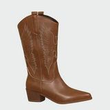 Elena - Leren western cowboylaarzen