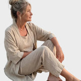 Linnea - Lichte linnen set