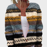 Eva - Herfstbloemen cardigan