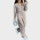 Chantal – Set van cardigan en broek