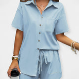 Karolína - Comfortabele set met een shirt en shorts