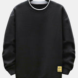 Albert | Sweater met geometrisch streepjacquard en relaxte pasvorm