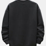 Albert | Sweater met geometrisch streepjacquard en relaxte pasvorm