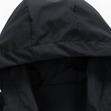 Bart | Nylon windjack met capuchon en halve rits