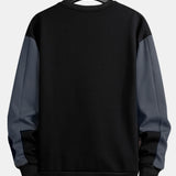 Bart | Sweater met kleurvlakken en ronde hals