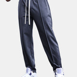 Bart | Tapered joggingbroek met pijpvouw