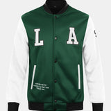 Bastiaan | Baseball jack met la-print