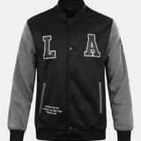 Bastiaan | Baseball jack met la-print