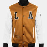 Bastiaan | Baseball jack met la-print