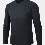Benjamin | Slim-fit gebreide trui met ronde hals