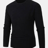 Benjamin | Slim-fit gebreide trui met ronde hals