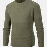 Benjamin | Slim-fit gebreide trui met ronde hals