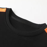 Benjamin | Sweater met contrastbanden en ronde hals