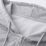 Berend | Basic hoodie met ritssluiting en relaxte pasvorm