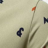 Boaz | Witte polo met print