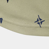 Boaz | Witte polo met print