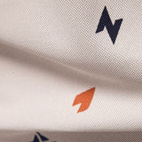 Boaz | Witte polo met print
